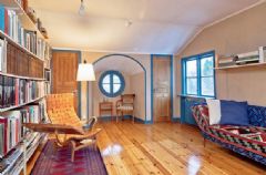 瑞典乡村风格公寓 复古158平米温暖住宅古典书房装修图片