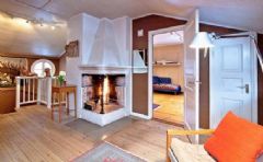 瑞典乡村风格公寓 复古158平米温暖住宅古典过道装修图片