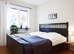户型大变身 48平简洁单身公寓 巧妙运用空间变大户型简约卧室装修图片