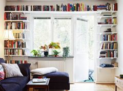 户型大变身 48平简洁单身公寓 巧妙运用空间变大户型简约书房装修图片