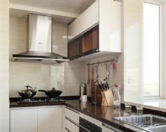 奢华复式住宅  现代风格家装现代厨房装修图片