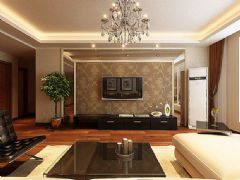 150平现代简欧混搭家 简约雅致的格调欧式客厅装修图片