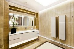 宽敞明亮简欧居室 一个有品味的空间欧式卫生间装修图片