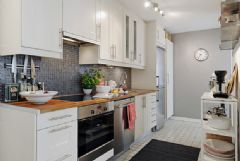 北欧复式住宅 简约温馨的家居空间简约厨房装修图片
