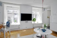 北欧复式住宅 简约温馨的家居空间简约客厅装修图片