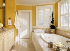 魅力十足的室内装饰 宽敞大气的别墅设计现代卫生间装修图片