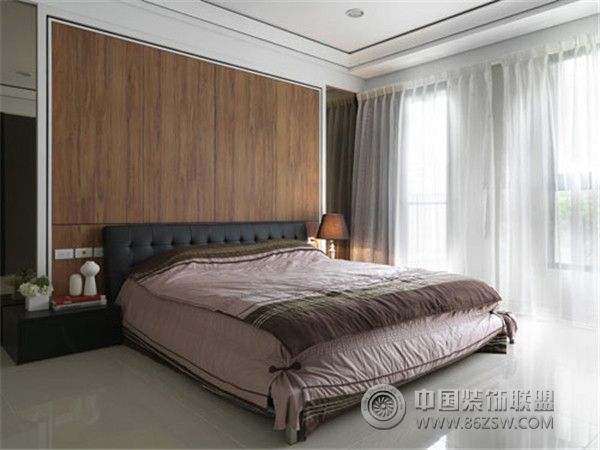 现代风格卧室装修效果图