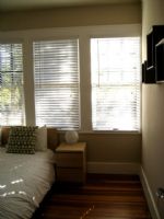 淡淡抹茶绿色调家 清新柔美复式住宅现代卧室装修图片