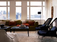 瑞典简约家装设计 艺术气息十足的家卧室装修图片