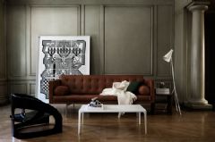 瑞典简约家装设计 艺术气息十足的家客厅装修图片