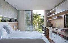 高端华丽的别墅设计 大气奢华的气质现代卧室装修图片
