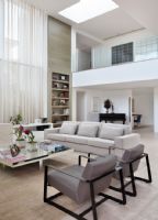 高端华丽的别墅设计 大气奢华的气质现代客厅装修图片