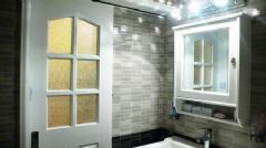 35平米的一居室设计 清爽精致家居现代卫生间装修图片
