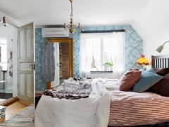异域风情十足的精致华丽四居室装修案例现代卧室装修图片
