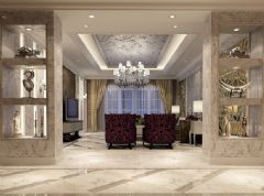 大气豪华新古典设计风格 温馨有创意古典客厅装修图片