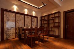 东亚国际城142平·中式风格的独特魅力中式客厅装修图片