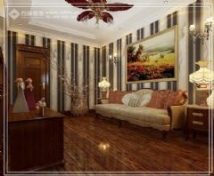 【小林子聊设计】330平长堤湾——古典欧式的异国风情古典客厅装修图片