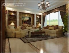 【小林子聊设计】330平长堤湾——古典欧式的异国风情古典客厅装修图片