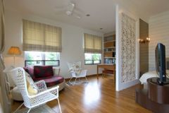 新加坡温馨别墅设计 简约时尚的空间简约玄关装修图片