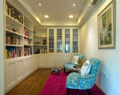 新加坡温馨别墅设计 简约时尚的空间简约书房装修图片
