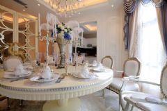 汪峰和章子怡的婚房！ 高端奢华的别墅设计现代餐厅装修图片