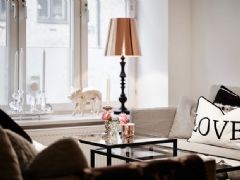 柔和時尚的瑞典公寓 典雅温馨的空间现代风格阳台装修图片