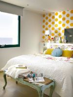 200平米美式复式 海边彩色阳光美房美式卧室装修图片