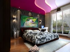 成都尚层装饰东山国际英伦半岛别墅装修中式风格中式卧室装修图片