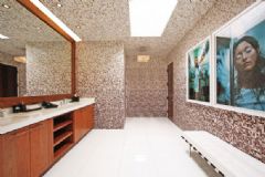 时尚舒适的住宅 清新质朴的天然色调现代卫生间装修图片