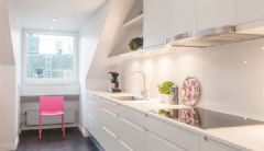极简风公寓 给人眼前一亮的时尚空间简约厨房装修图片
