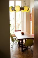 现代化舒适公寓 温馨的四口之家现代餐厅装修图片