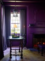 炫丽浪漫紫色调住宅 营造高贵奢华空间现代阳台装修图片