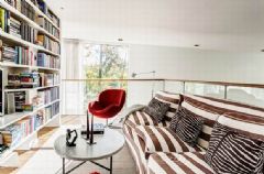 温馨住宅空间设计 令人十分向往的家现代书房装修图片