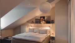 美丽的70平米一居室阁楼小屋现代卧室装修图片