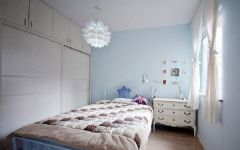 自主设计4万打造90平法式乡村风现代卧室装修图片