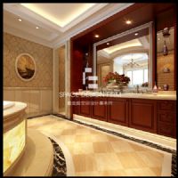 天津别墅设计案例-新古典风格-打造高品质家居生活古典卫生间装修图片