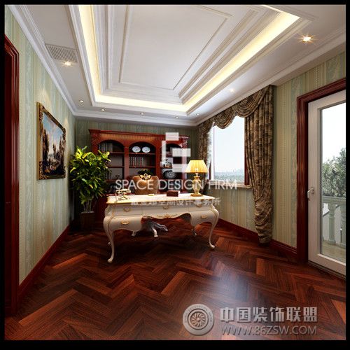 天津别墅设计案例-新古典风格-打造高品质家居生活
