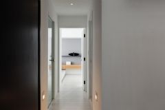 素朴空间简单美 50平米白色精品小公寓现代过道装修图片