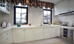 新古典风格别墅装修 华丽唯美的住宅古典厨房装修图片