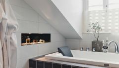 个性张扬的70平米阁楼公寓现代厨房装修图片