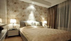 125平时尚优雅三居室 现代新古典风格古典卧室装修图片