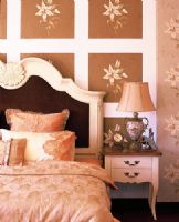 成都尚层装饰别墅装修美式法式新古典 混搭混搭卧室装修图片