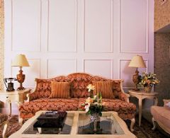 成都尚层装饰别墅装修美式法式新古典 混搭混搭客厅装修图片