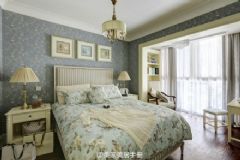 120平米法国风格现代卧室装修图片