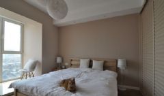 135平北欧极简两居室 别具一格的设计欧式卧室装修图片