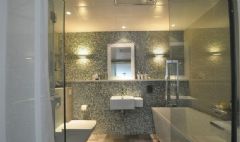 135平北欧极简两居室 别具一格的设计欧式卫生间装修图片