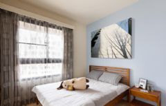 圣湖观澜国际北欧欧式卧室装修图片