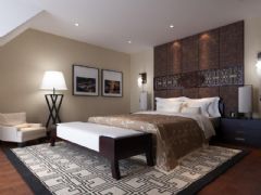 海逸王墅的别墅预案设计混搭卧室装修图片