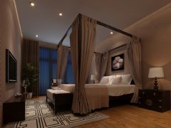 果岭湾现代卧室装修图片