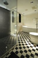 120平现代简约时尚公寓现代简约卫生间装修图片